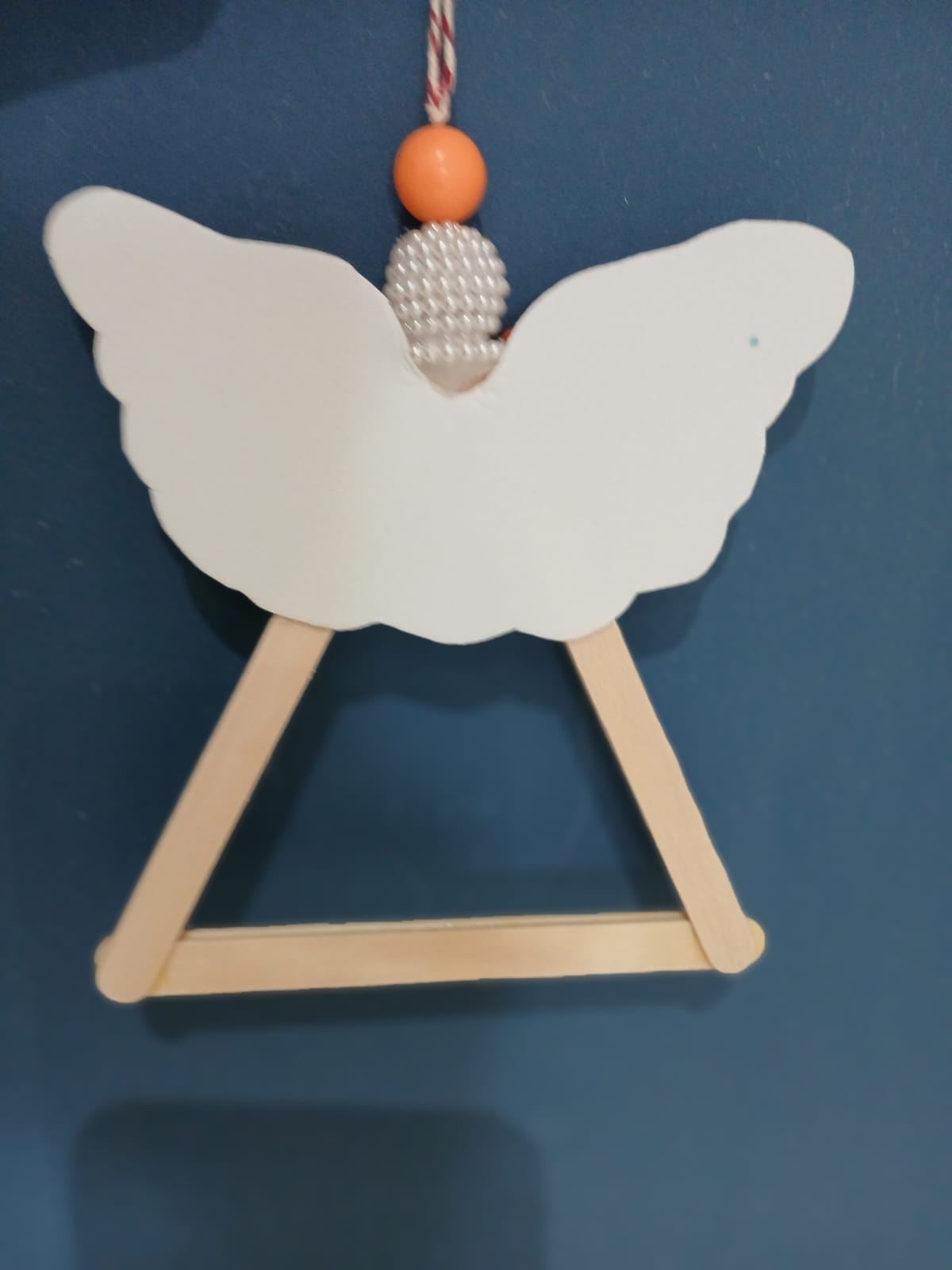 Anjo de Natal Artesanal Porta-Foto - Imagem 5